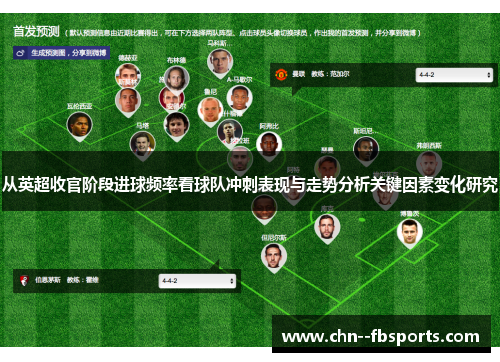 从英超收官阶段进球频率看球队冲刺表现与走势分析关键因素变化研究