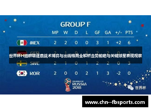 世界杯H组群雄逐鹿战术博弈与出线格局全解析走势前瞻与关键球星表现观察